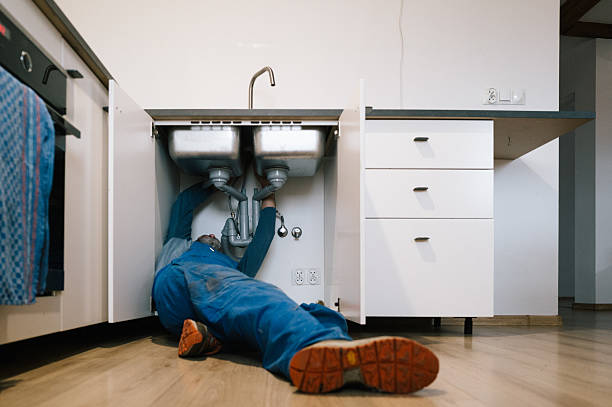 Professional Plumbing technician working in Dowagiac, MI